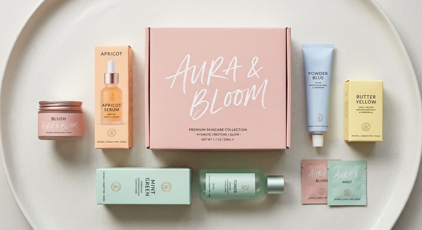 Aura & Bloom Editorial Skincare