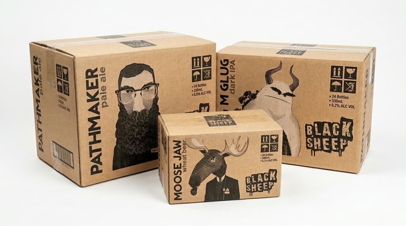 Black Sheep & Harry Brompton's UK Beverage Packaging